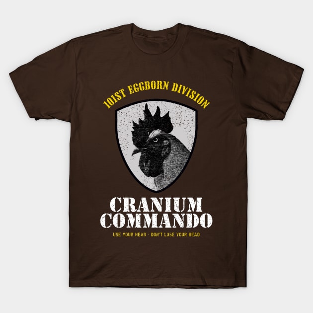 Cranium Commando T-Shirt by GoAwayGreen